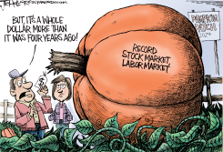 ECONOMIC PUMPKIN by Joe Heller