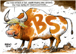 TRUMP THE FATHER OF IVF by Dave Whamond
