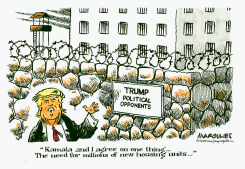 TRUMP POLITICAL OPPONENTS by Jimmy Margulies