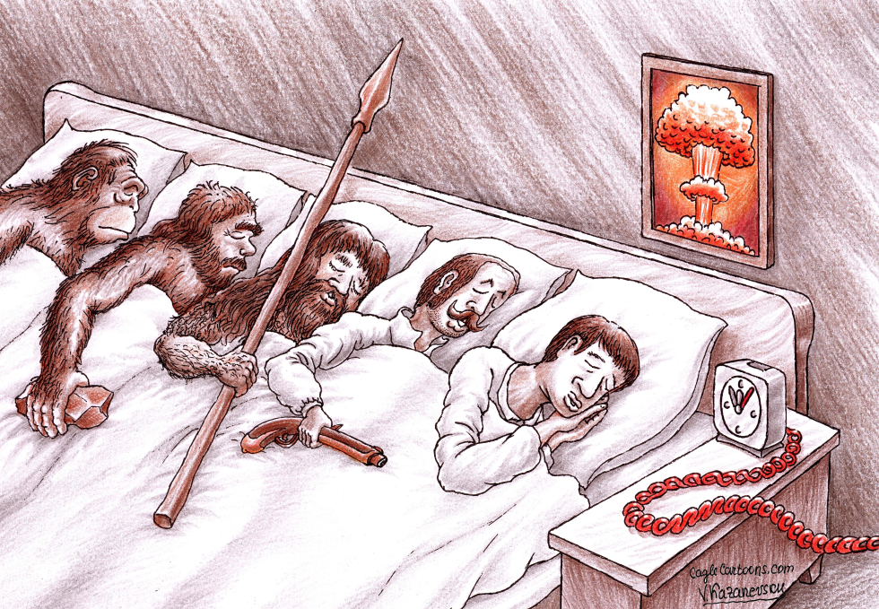 Military evolution of humanity