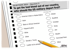 ELECTION 2024 DEPORTATION QUESTION by R.J. Matson