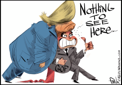 TRUMP'S HEALTH IN DECLINE GOP HOLDING HIM UP by Frank Hansen