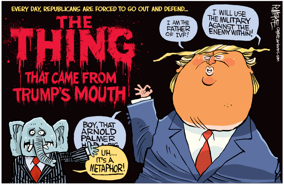 GOP Forced To Defend Trump Insane Vulgar Comments