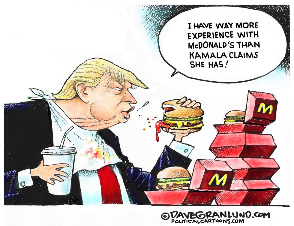 Trump McDonald's vs Kamala