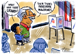 VOTING TIME by Guy Parsons