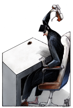 THE HARSH SENTENCE by Angel Boligan