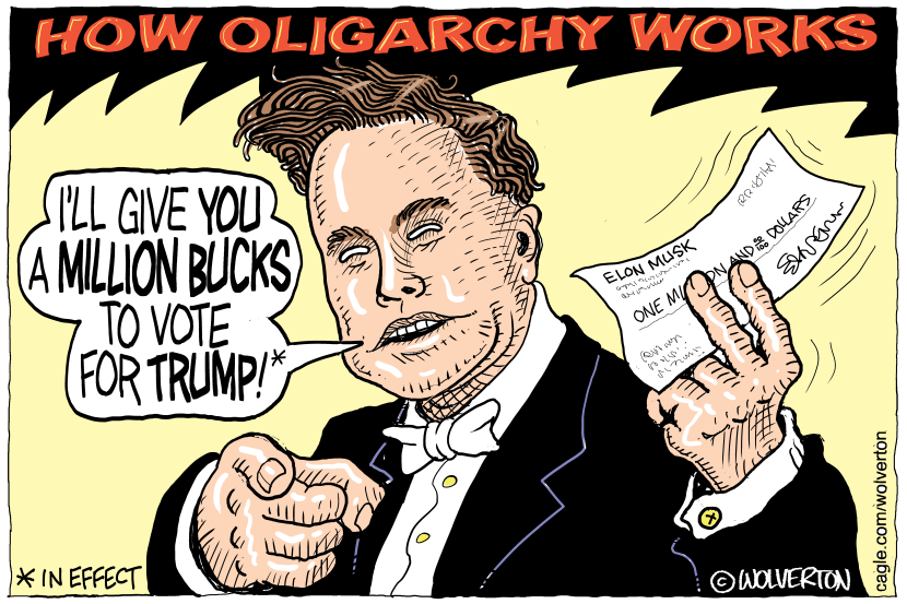 Elon Musk Offers Million Dollar Check