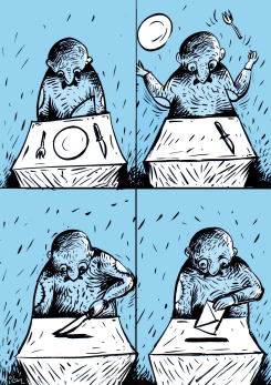 HUNGRY VOTE by Oguz Gurel