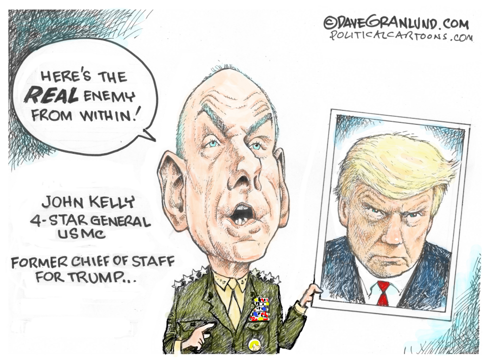 Gen Kelly warns about Trump