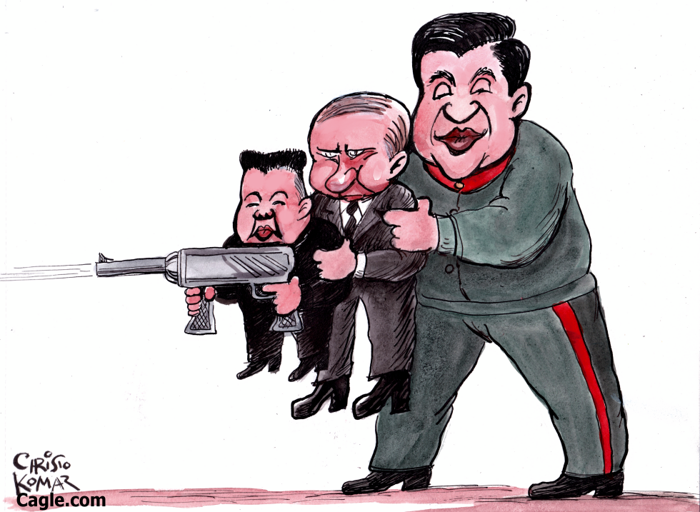 Kim, Putin, Xi - brothers in Arms