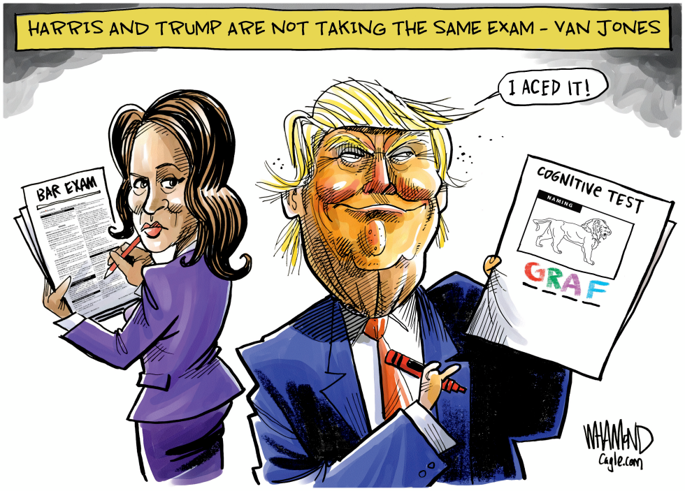 Harris Trump double standard