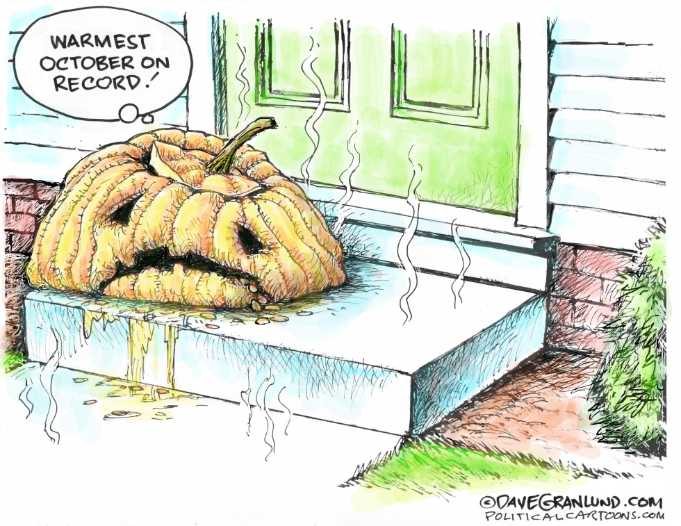 October 2024 record warm
