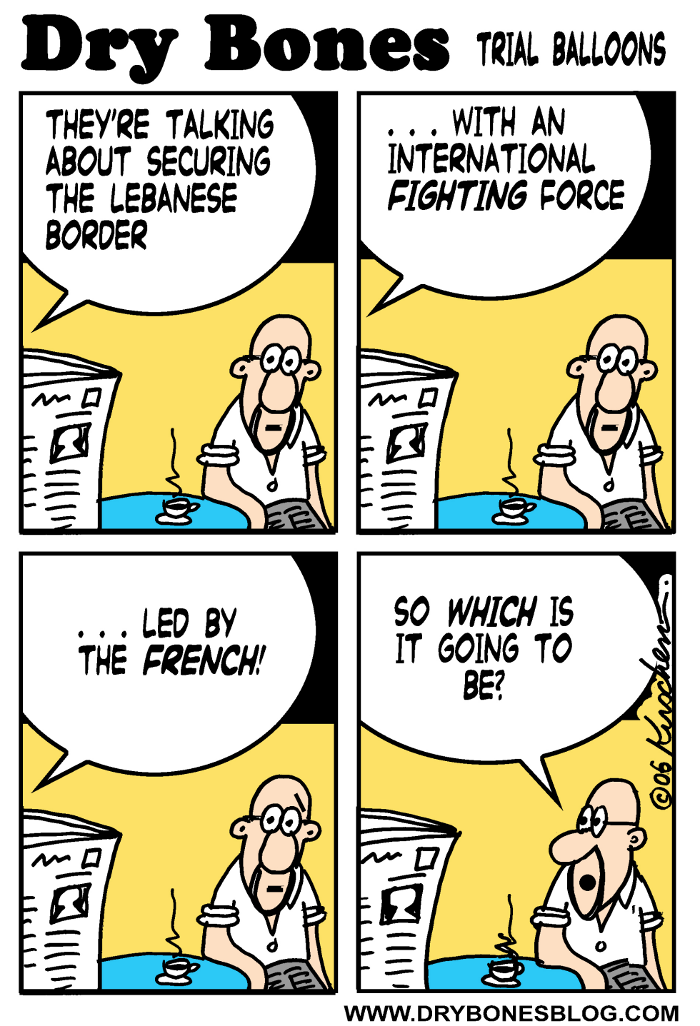 Lebanon Border - Trial Balloon