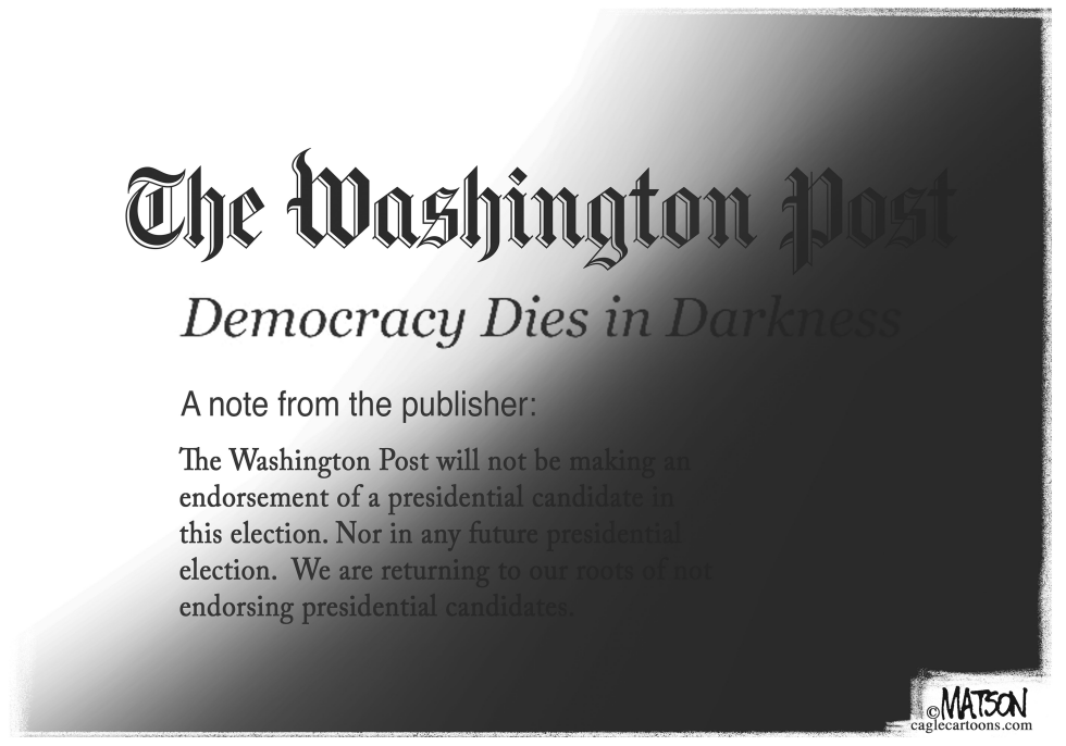 No Endorsement Washington Post
