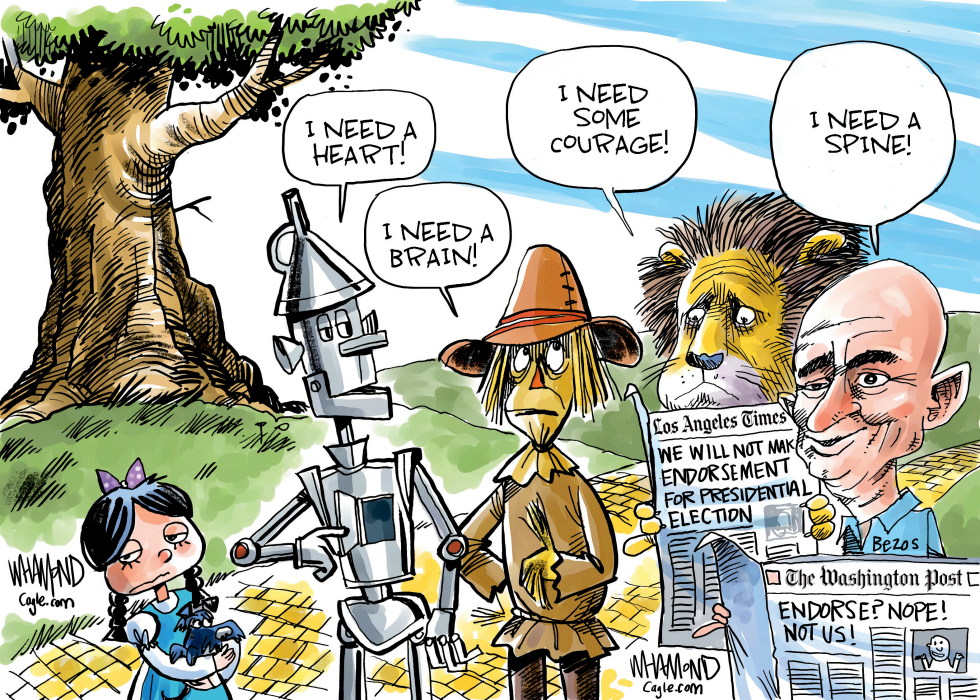 Newspapers fail to endorse presidential candidate