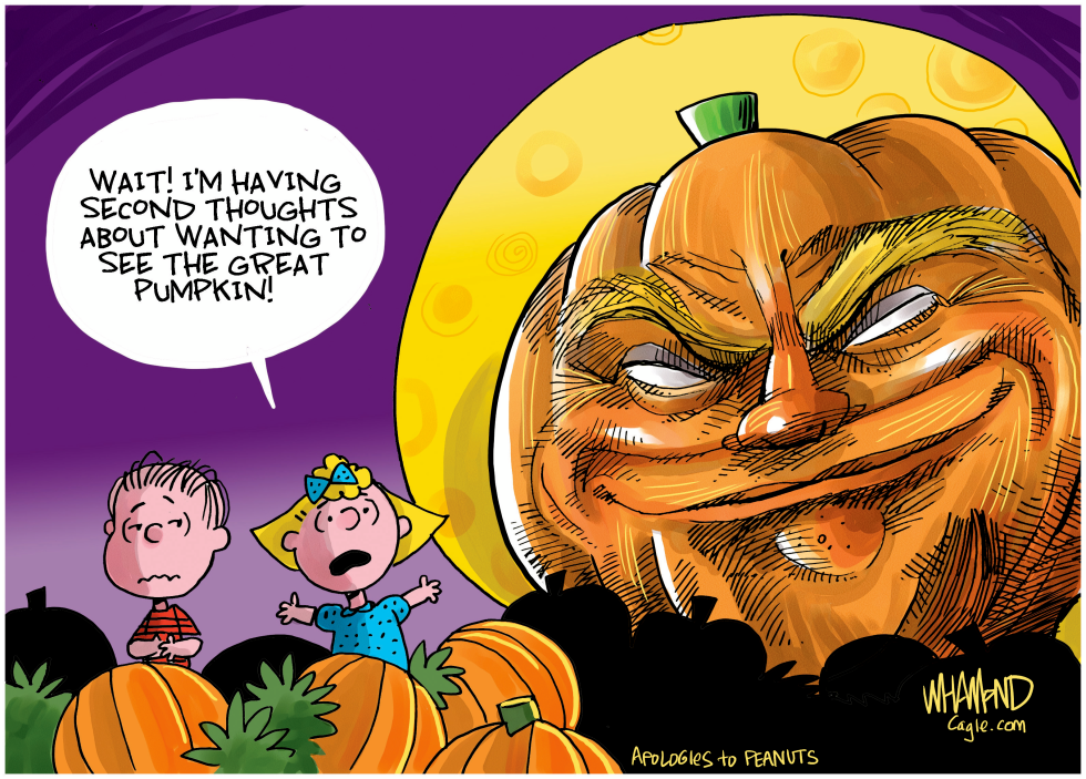 Sally Rethinks the Great Pumpkin as Trump Looms Over Election