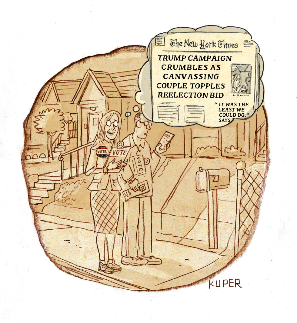 Canvasing for the 2024 election
