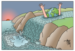 ELECTIONS WATERFALL by Arend van Dam