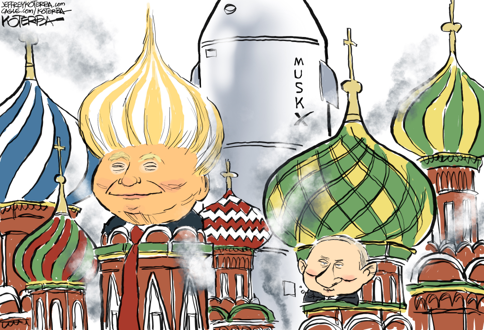 Musk, Trump, and Putin