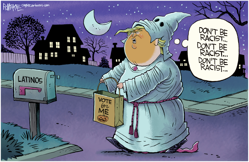 Trump Rally Halloween KKK Costume Offends Latinos