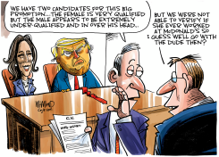 HARRIS OR TRUMP PROMOTION VERSION 2 by Dave Whamond