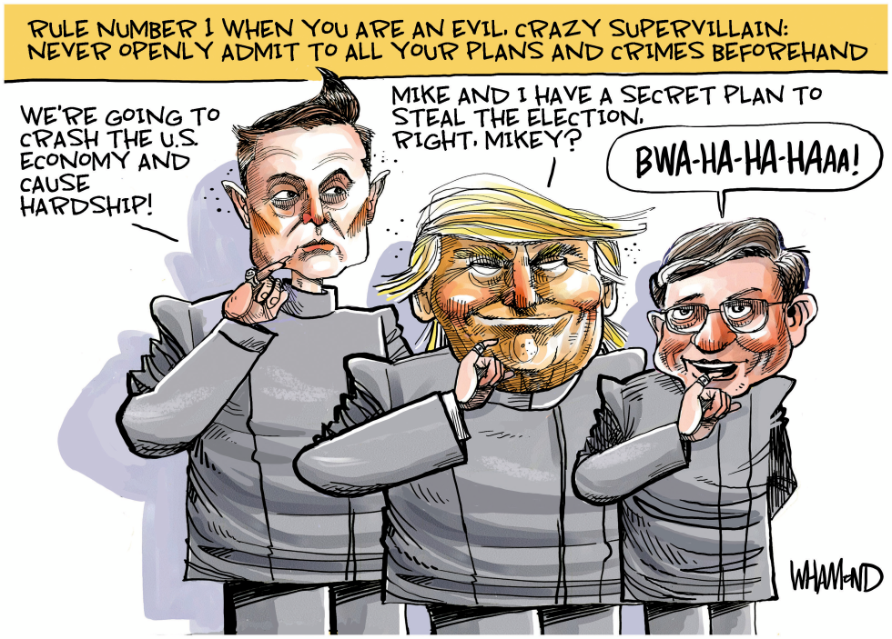 Trump and his secret election plan