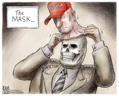 FASCISM BENEATH THE SURFACE by Adam Zyglis