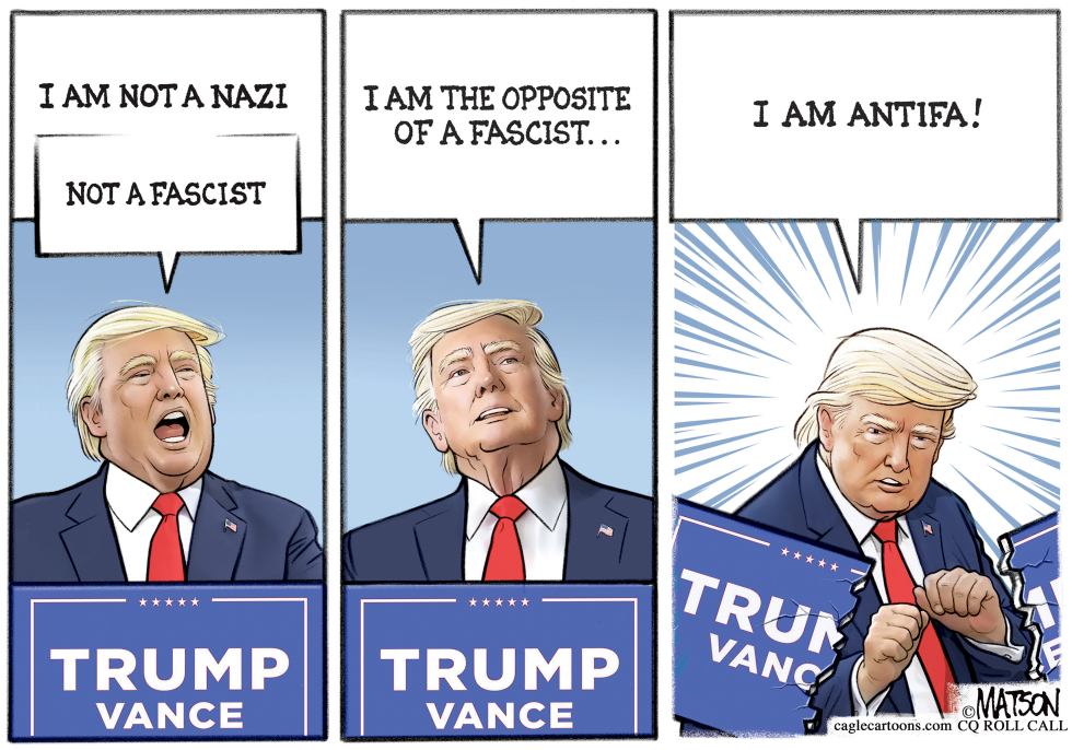 Trump Says He Is Not a Nazi
