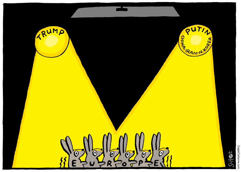Europe paralyzed by Trump and Putin