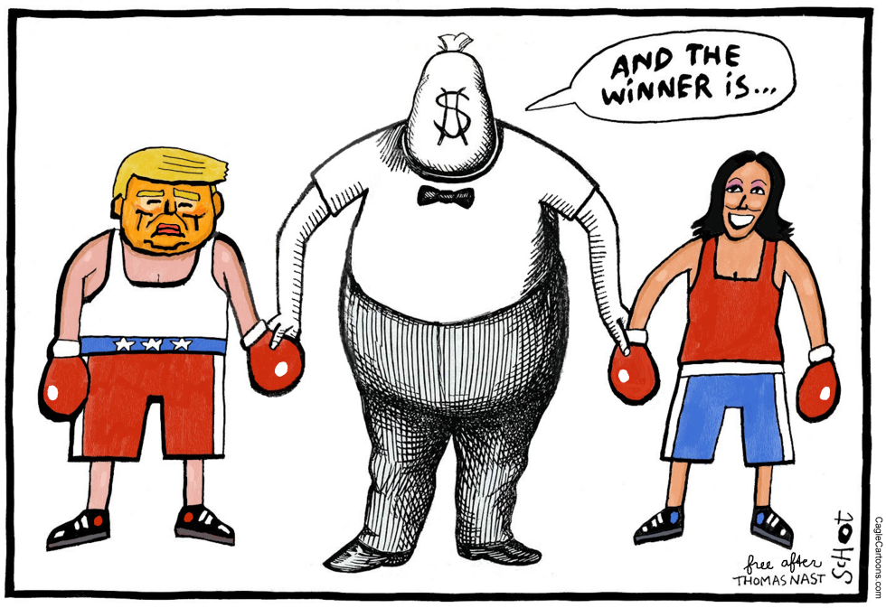 Election day, let the billionaires decide