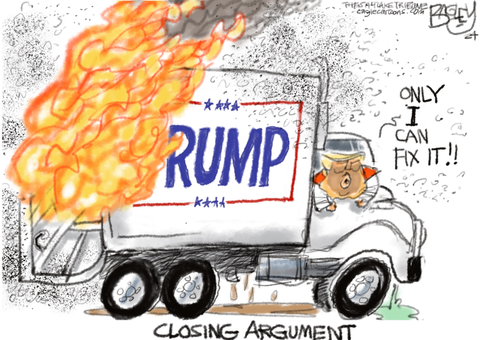 Trump Garbage Truck