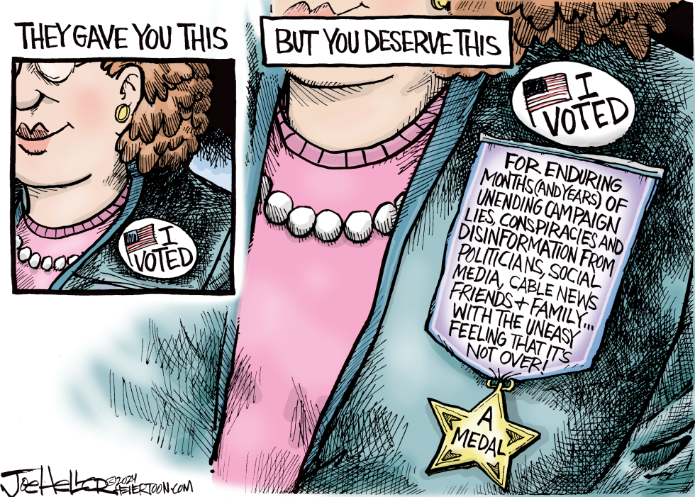 I voted medal