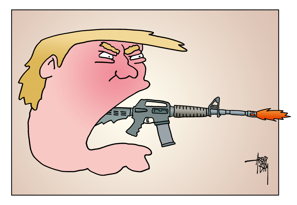 aggressive Trump