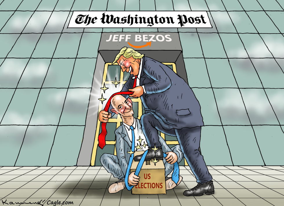Bezos and Trump