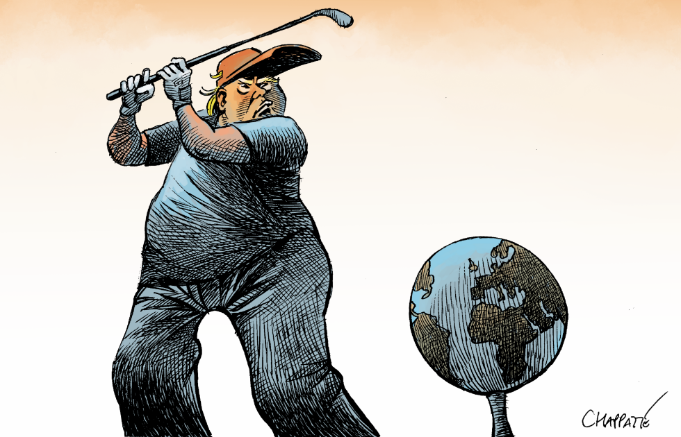 The planet on the line