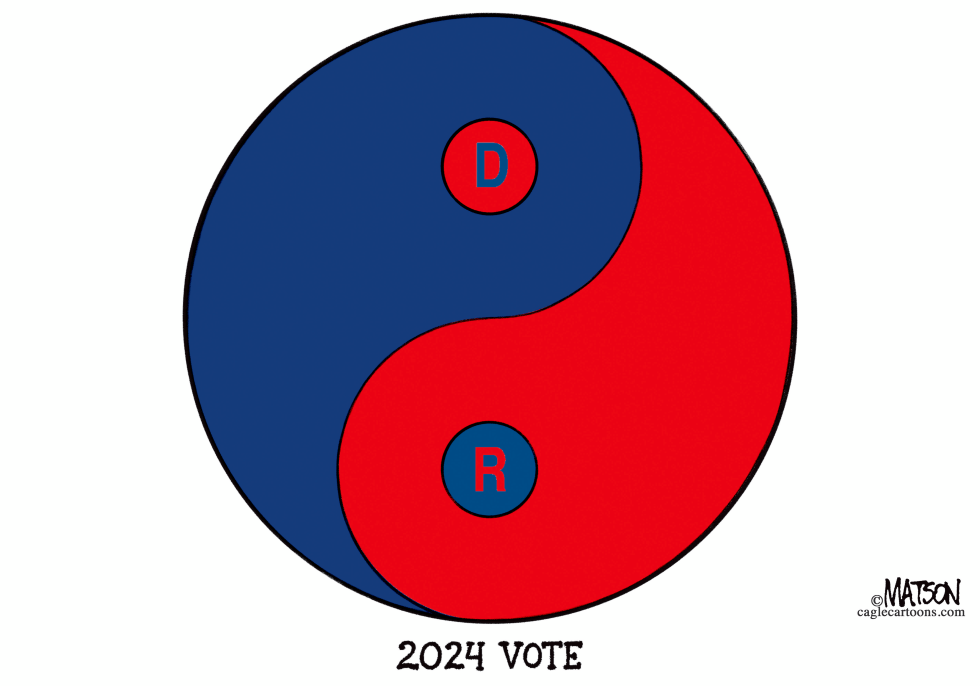2024 Vote In Yin Yang Balance