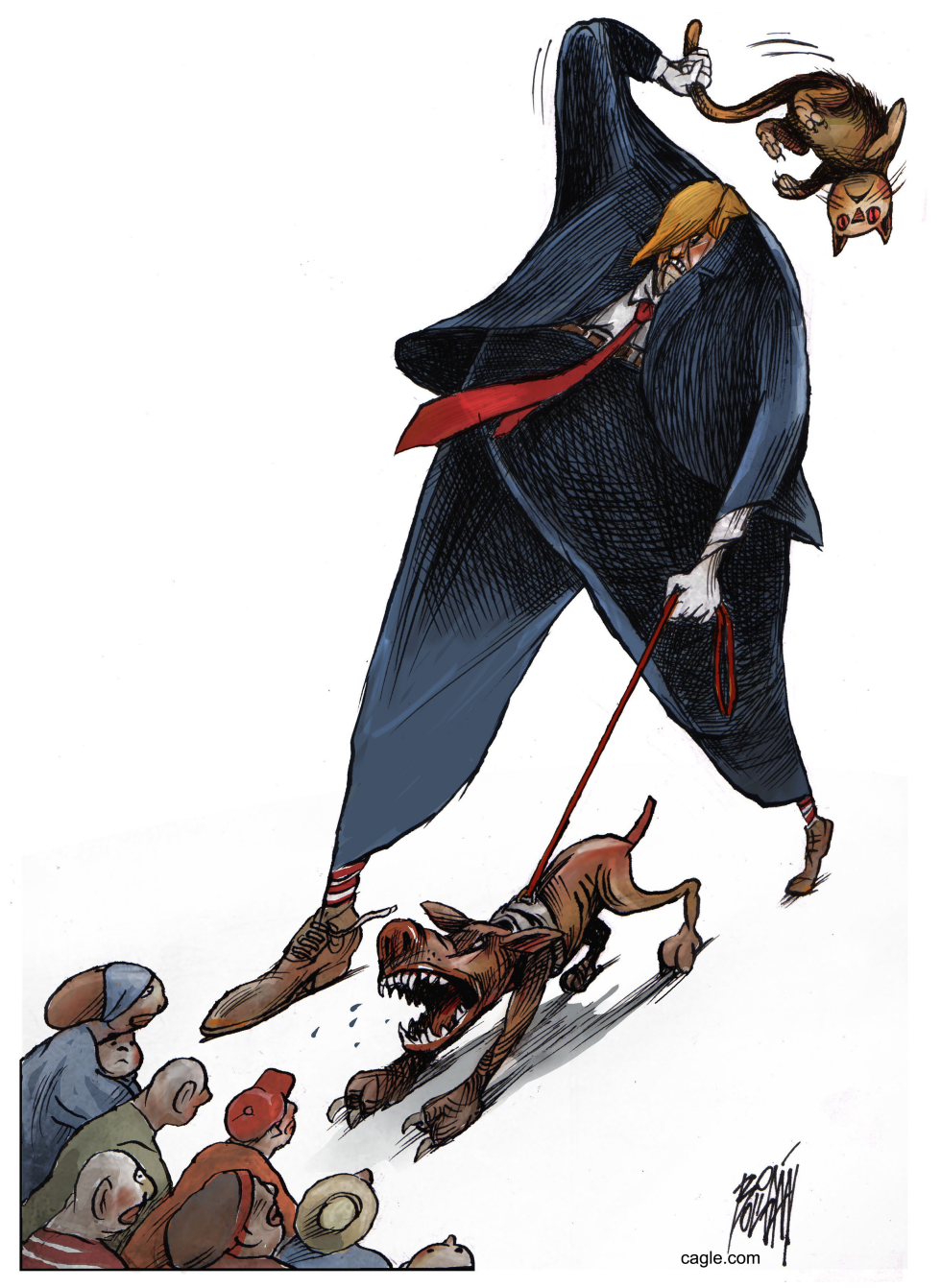 TRUMP, MIGRANTS AND PETS