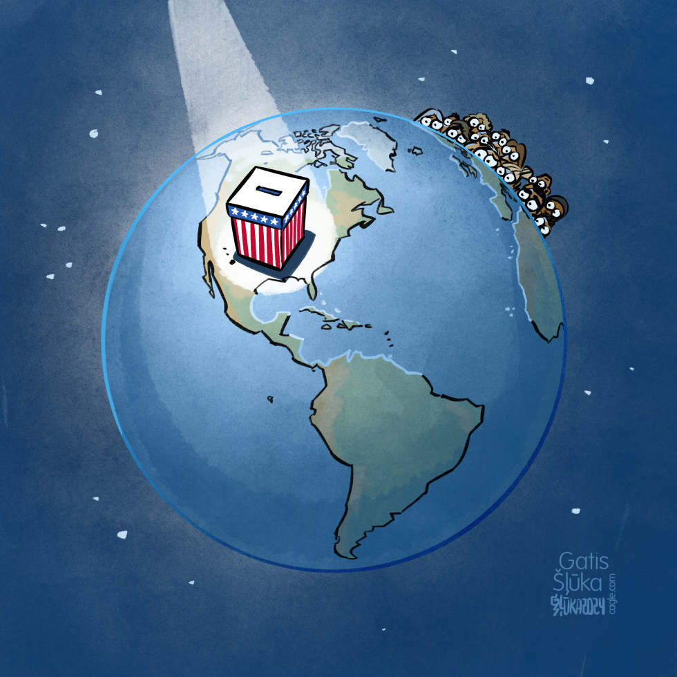 People from Europe look at USA election