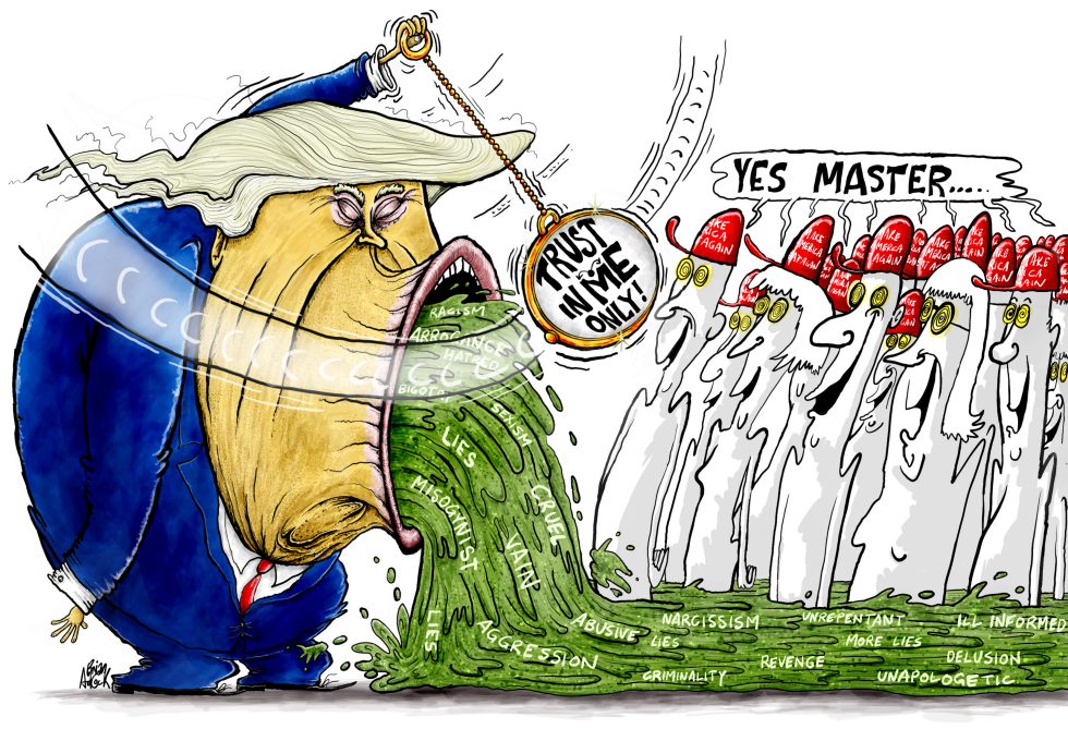 Trump hypnotises American electorate