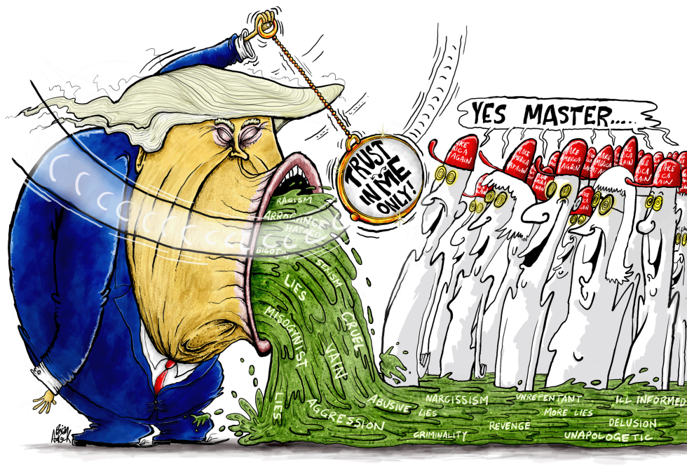 Trump hypnotises American electorate