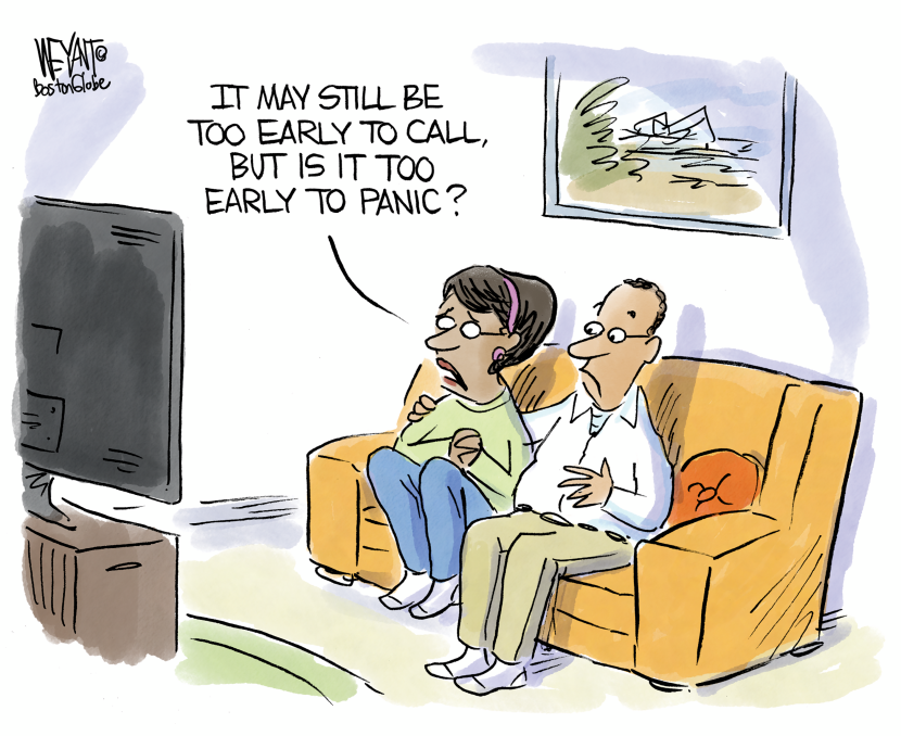 Couple asks if too early to panic about election