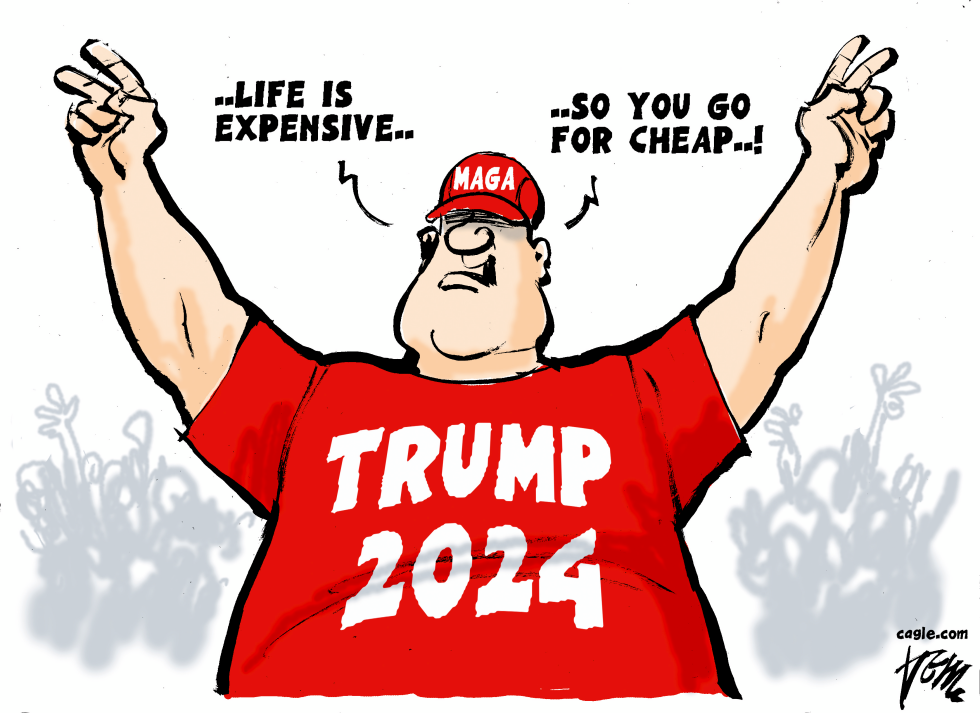 Trump is cheap