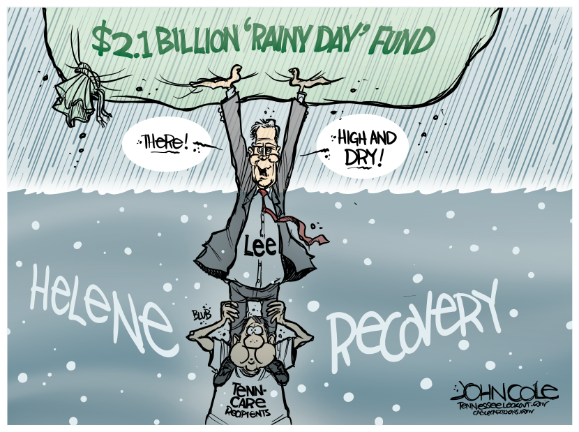 TENNESSEE Hurricane recovery vs Medicaid