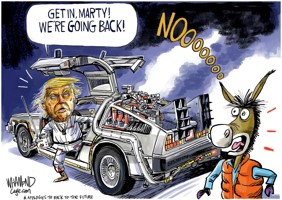 We're not going back