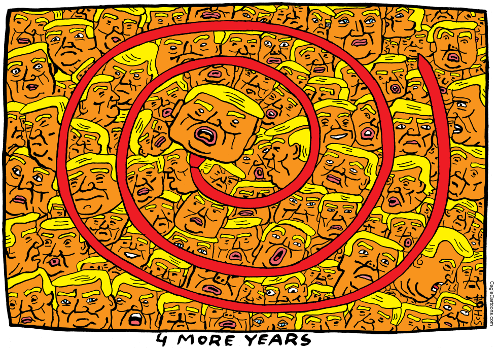 4 more years Trump news cycle overkill