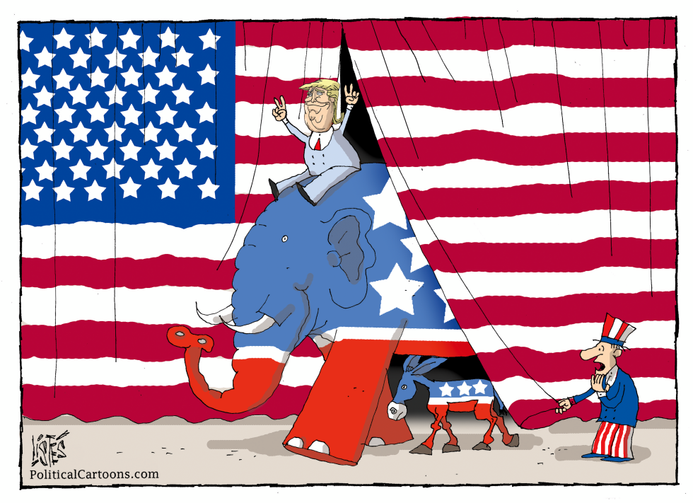 TRUMP COMES OUT AS A WINNER AND TAKES IT ALL
