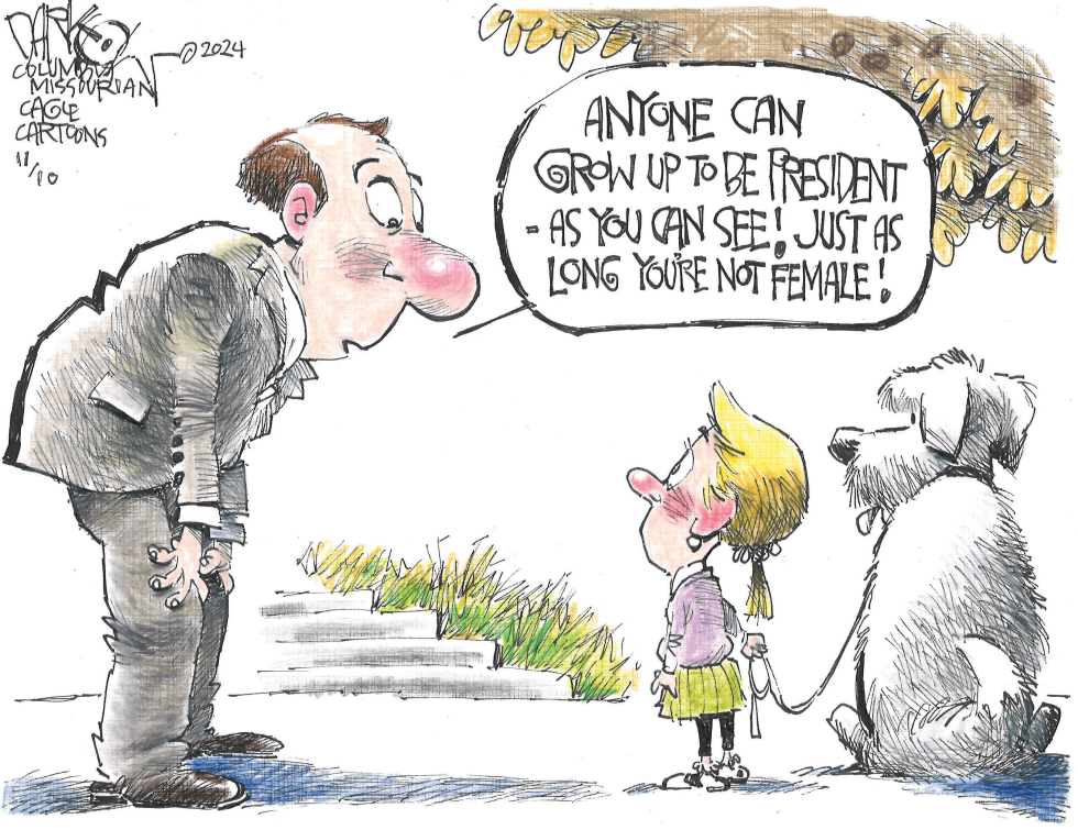Anyone can be president
