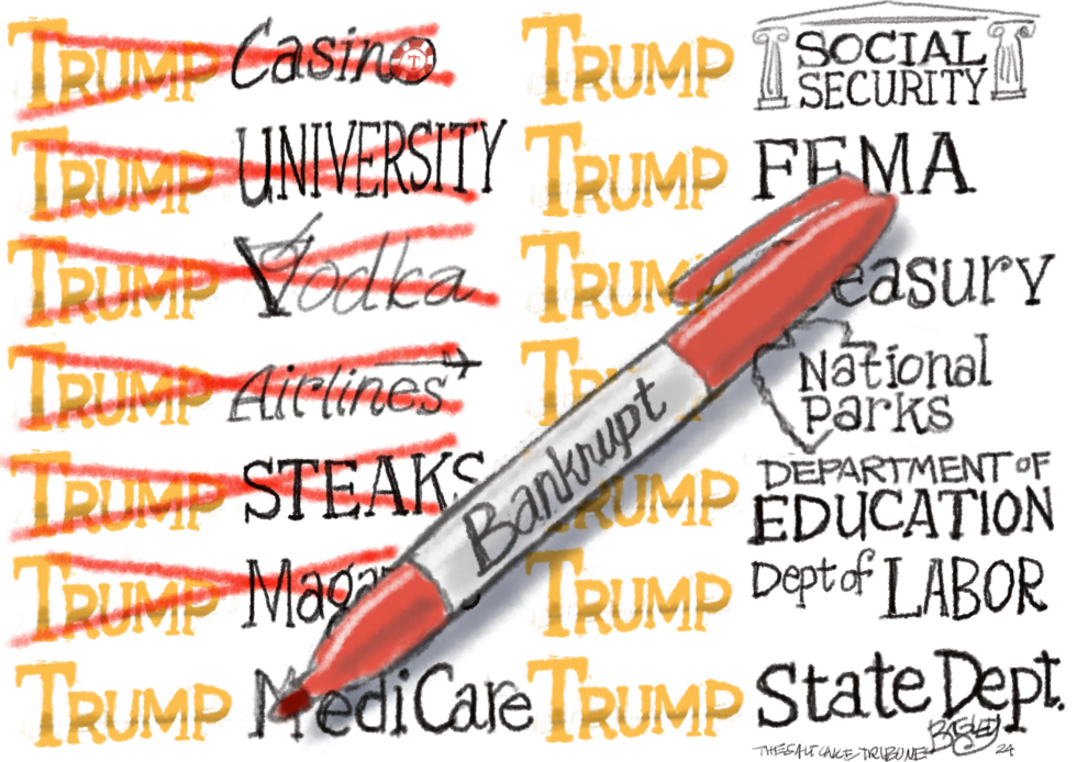 Bankrupt Trump