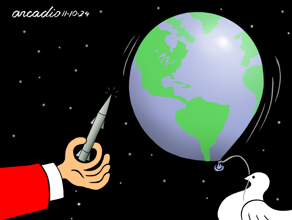 The world is on the brink of a new war.