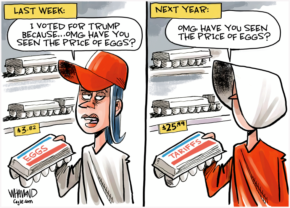 Tariffs and the price of eggs